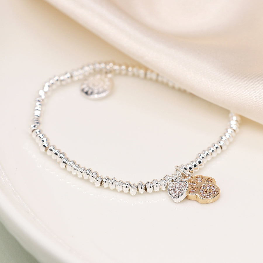 Paw Print Bracelet
