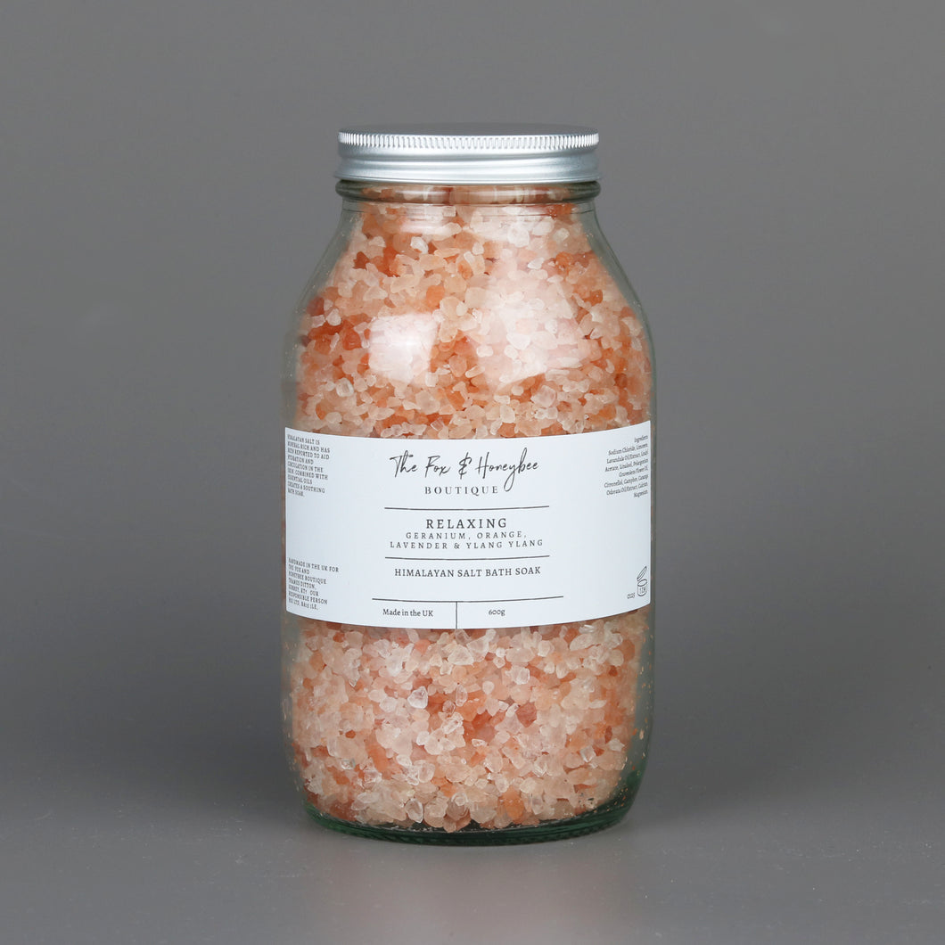 600g Himalayan Bath Salts (Relaxing)
