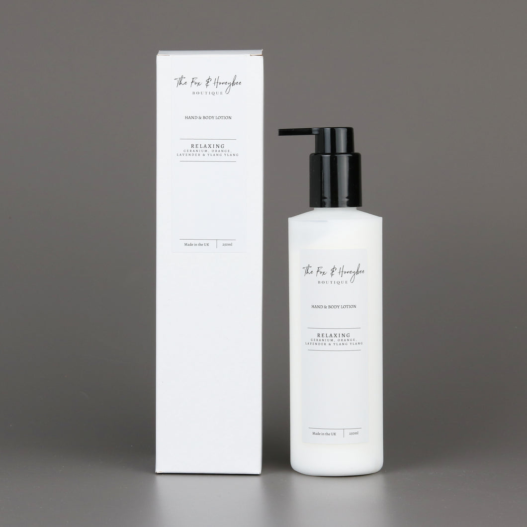 Hand & Body Lotion (Relaxing)