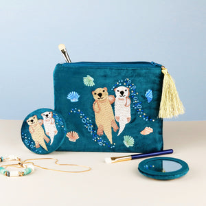 Otters & Shells Purse/Pouch