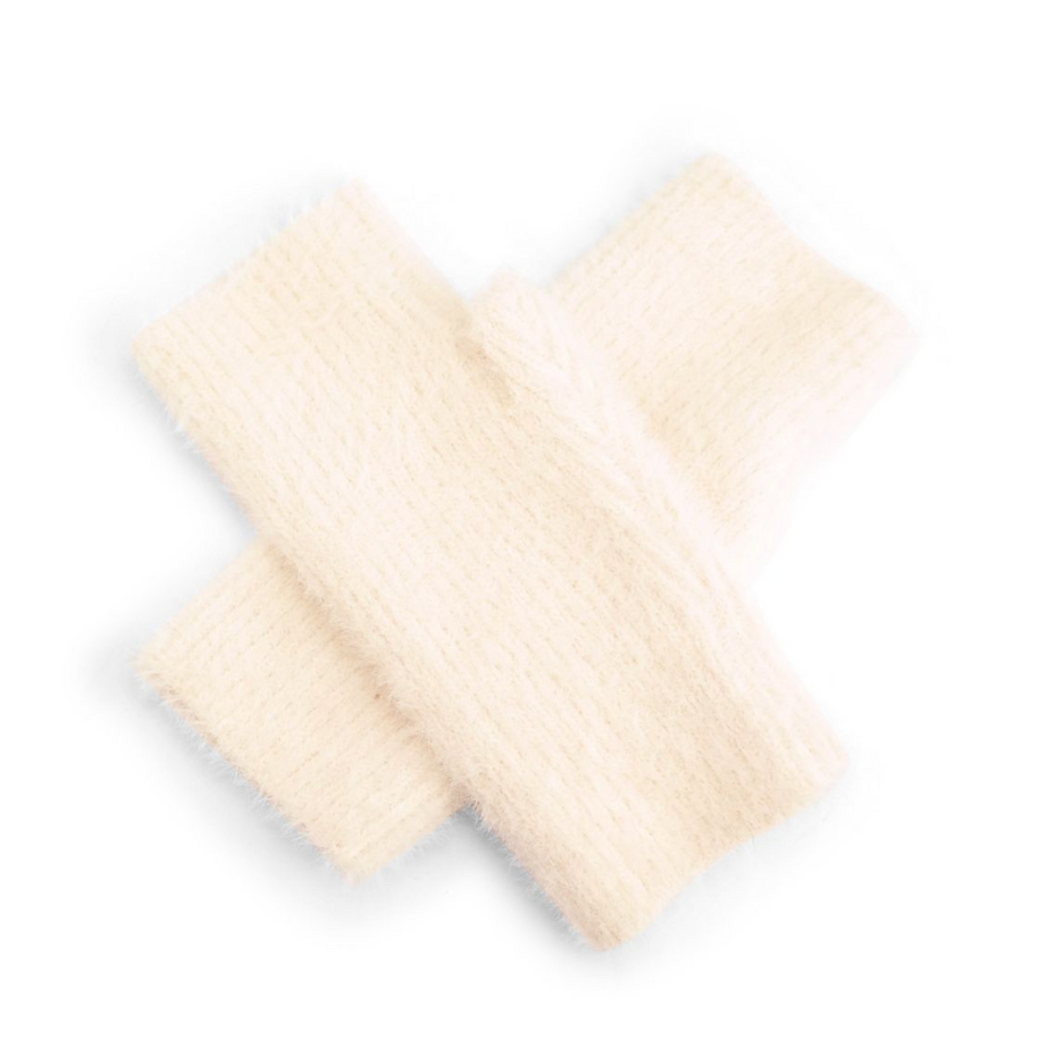 Fingerless Gloves (Cream)