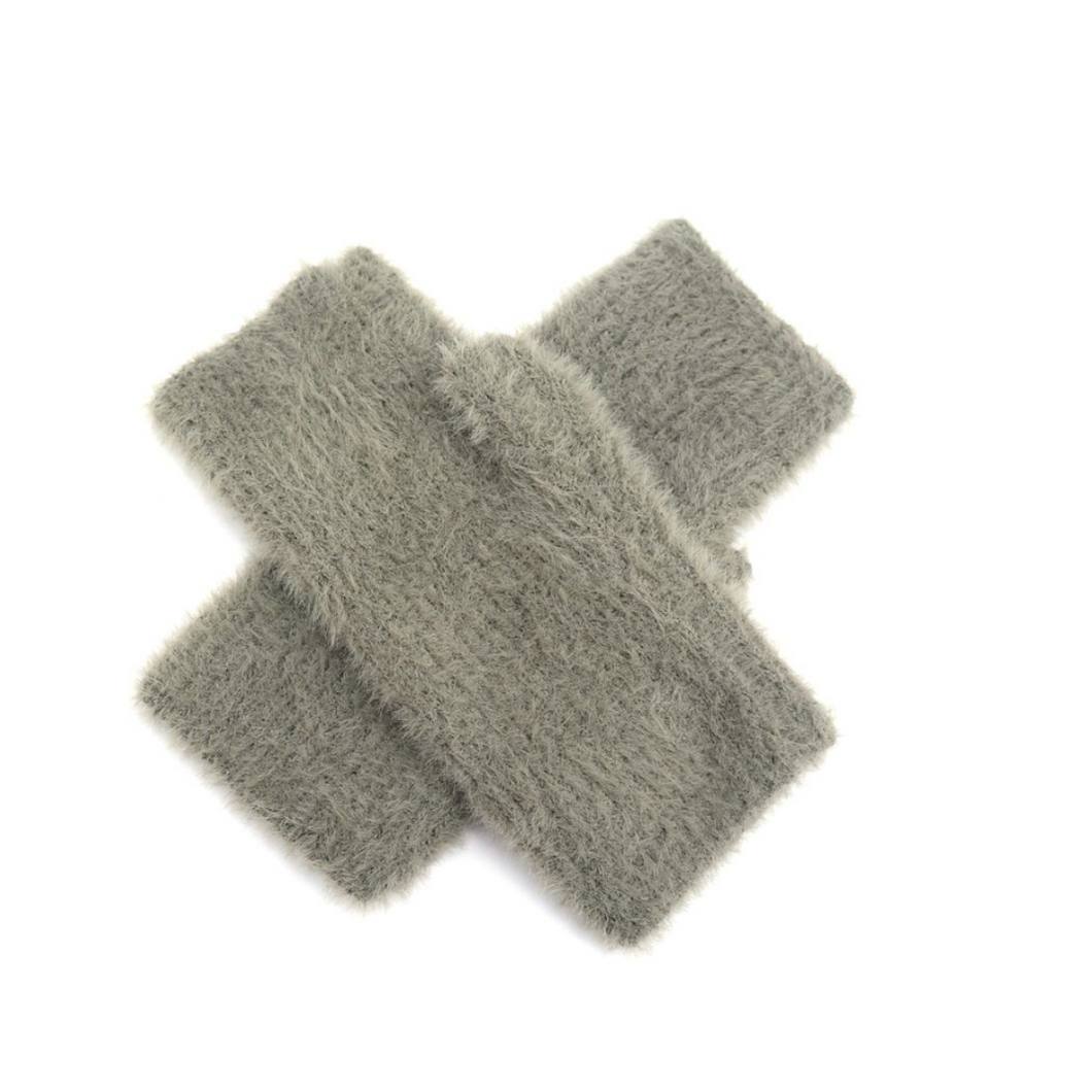 Fingerless Gloves (Grey)