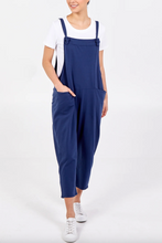 Load image into Gallery viewer, Bow Detail Plain Dungarees (colour options)