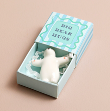 Load image into Gallery viewer, Tiny Matchbox (Ceramic Bear)