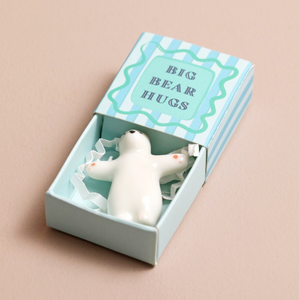 Tiny Matchbox (Ceramic Bear)