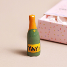 Load image into Gallery viewer, Tiny Matchbox (Ceramic Champagne)