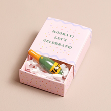 Load image into Gallery viewer, Tiny Matchbox (Ceramic Champagne)