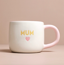 Load image into Gallery viewer, Pink Heart Mum Mug