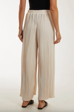 Load image into Gallery viewer, Wide Leg Trousers (Stone)