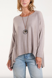 Necklace Light Jumper (Colour Options)