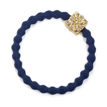 Load image into Gallery viewer, Bling Present Hair Tie (Navy)