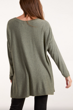 Load image into Gallery viewer, Leopard Heart Jumper (Khaki)