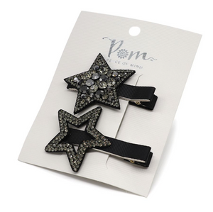 Clips - Crystal Star Hair Clips