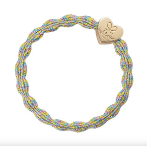 Bangle Band - Gold Heart (Metallic Candy)