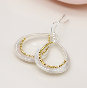 Twist Teardrop Earrings