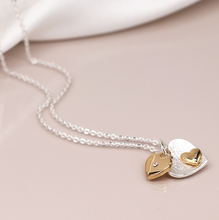 Load image into Gallery viewer, Double Heart Necklace