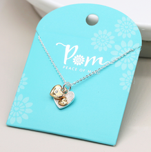 Load image into Gallery viewer, Double Heart Necklace
