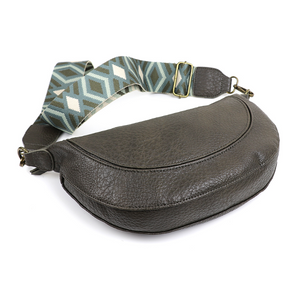 Vegan Leather Bag (Slate Grey)