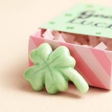 Load image into Gallery viewer, Tiny Matchbox (Ceramic Clover)