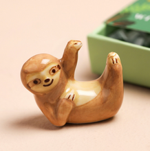 Load image into Gallery viewer, Tiny Matchbox (Ceramic Sloth)