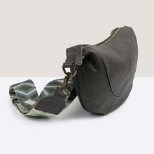 Load image into Gallery viewer, Vegan Leather Bag (Slate Grey)