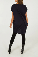 Load image into Gallery viewer, Long T-Shirt (Navy)