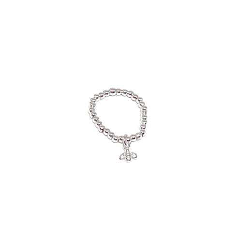 Stretch Ring (Silver Bee)