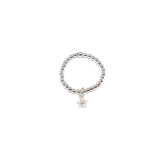 Stretch Ring (Silver Sparkle)