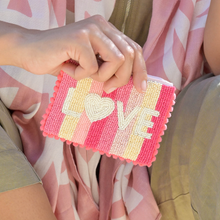 Load image into Gallery viewer, LOVE Beaded Purse