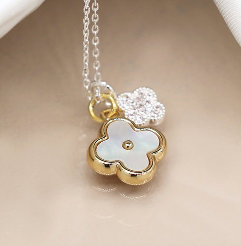 Quatrefoil Necklace