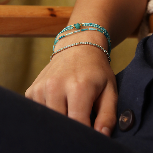 Adjustable Beaded Bracelet