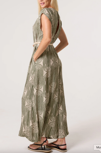 Monochrome Wide Leg Jumpsuit