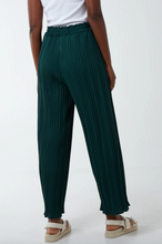 Load image into Gallery viewer, Wide Leg Trousers (Bottle Green)