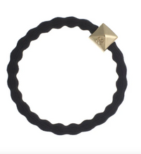 Load image into Gallery viewer, Bangle Band - Gold Stud (Black)
