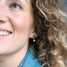 Load image into Gallery viewer, Double Star Earrings