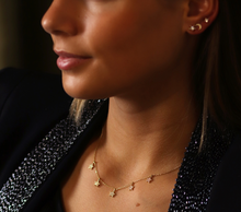 Load image into Gallery viewer, Gold Stars Necklace