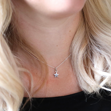 Load image into Gallery viewer, Sterling Silver Little Star Necklace