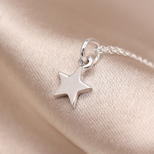 Load image into Gallery viewer, Sterling Silver Little Star Necklace