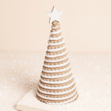 Load image into Gallery viewer, Frosted Gingerbread Christmas Tree Ornament (Large)