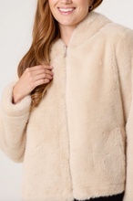 Load image into Gallery viewer, Faux Fur Hooded Coat