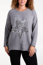 Load image into Gallery viewer, Star Ribbed Jumper