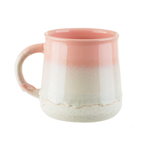 Mojave Glaze Stoneware Mug - Pink