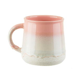 Mojave Glaze Stoneware Mug - Pink